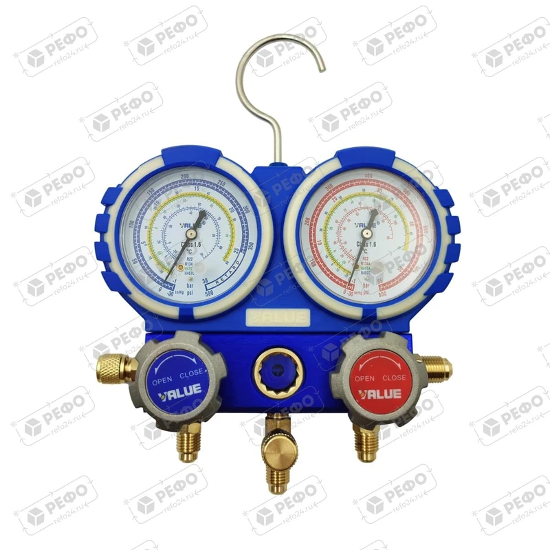 Манометрический коллектор VALUE VMG-2-R410A-B